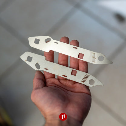 BMW E92 (2007-2013) Front Bumper Repair Plates - Pair
