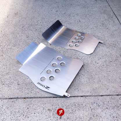 LHD - Nissan 350z Floor Plates Set