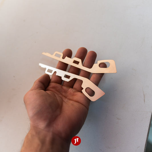 Nissan Altima Front Bumper (2019–2024) Bumper Repair Plates - Pair
