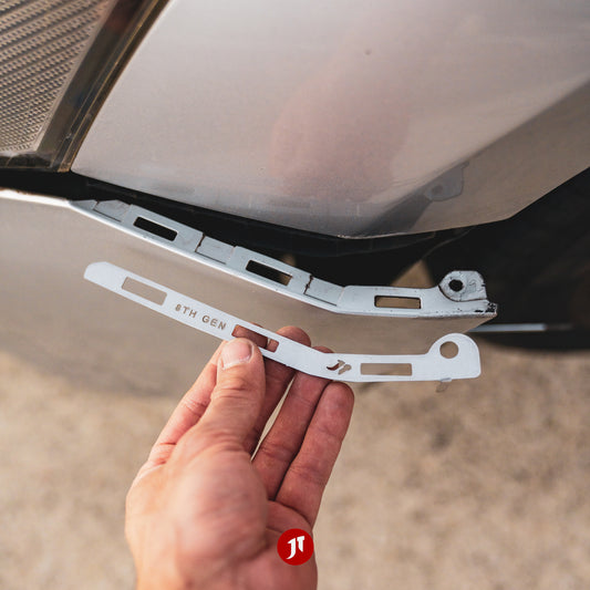 8th Gen Accord Front Bumper Repair Plates (Pair)