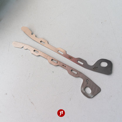 Nissan Almera (2009-2018) Front Bumper Repair Plates - Pair