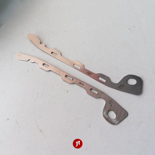 Nissan Almera (2009-2018) Front Bumper Repair Plates - Pair