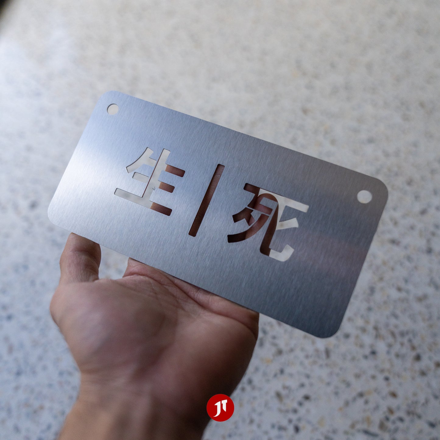 Custom license plate covers