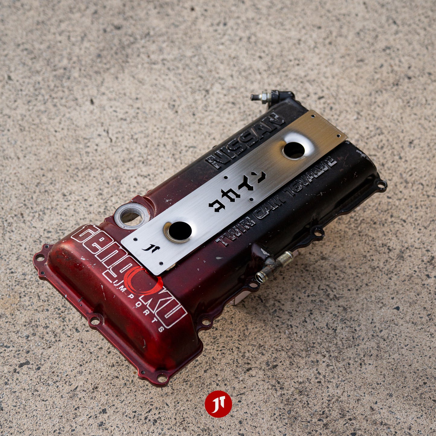 Customised Raised SR20 Engine Coil Pack Cover