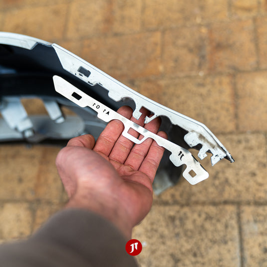 Audi A1 Gen 1 (8X; 2010-2018) Front Bumper Repair Plates)