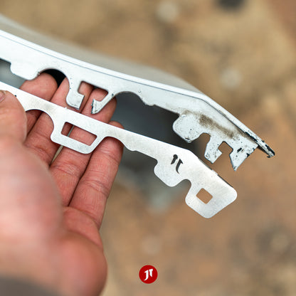 Audi A1 Gen 1 (8X; 2010-2018) Front Bumper Repair Plates)