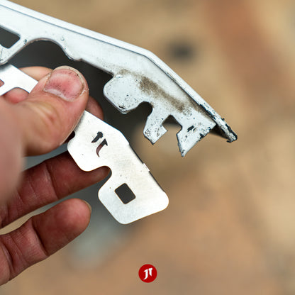 Audi A1 Gen 1 (8X; 2010-2018) Front Bumper Repair Plates)