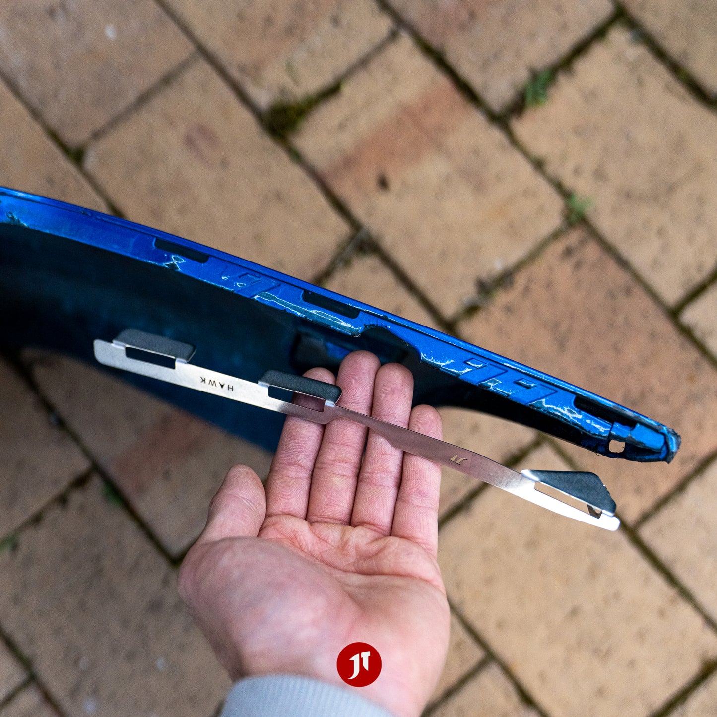 HAWK Eye WRX Front Bumper Repair Plates VERSION 2 (Pair)