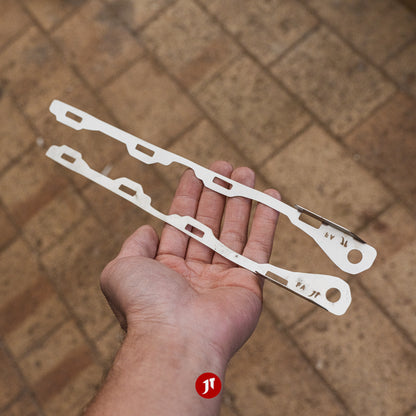 FA CIVIC (Gen 8, 2005-2012) REAR Bumper Repair Plates - Pair