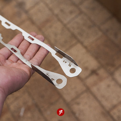 FA CIVIC (Gen 8, 2005-2012) REAR Bumper Repair Plates - Pair