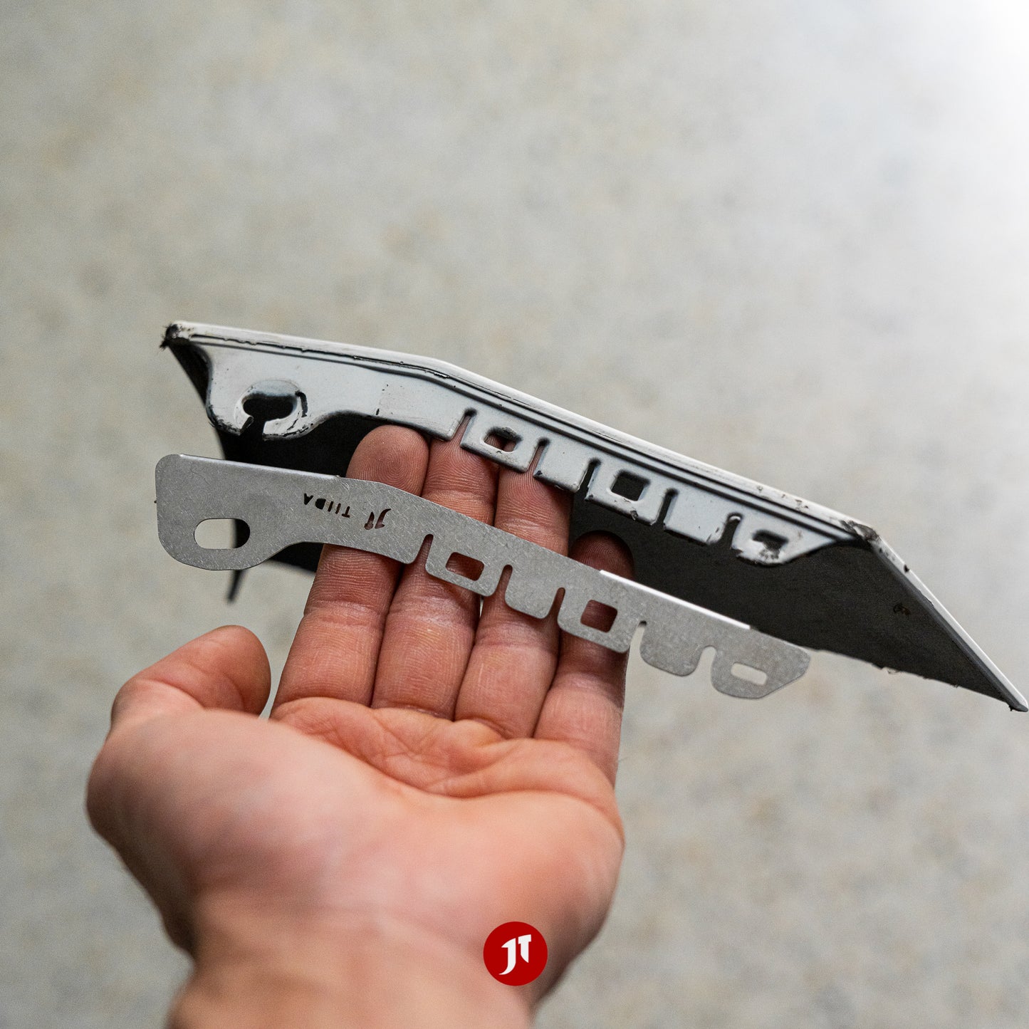 Nissan Tiida (2004-2012) Front Bumper Repair Plates - Pair