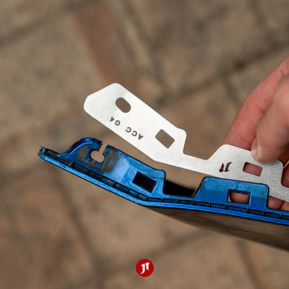 Hyundai Accent (2012-2017) Front Bumper Repair Plates - Pair