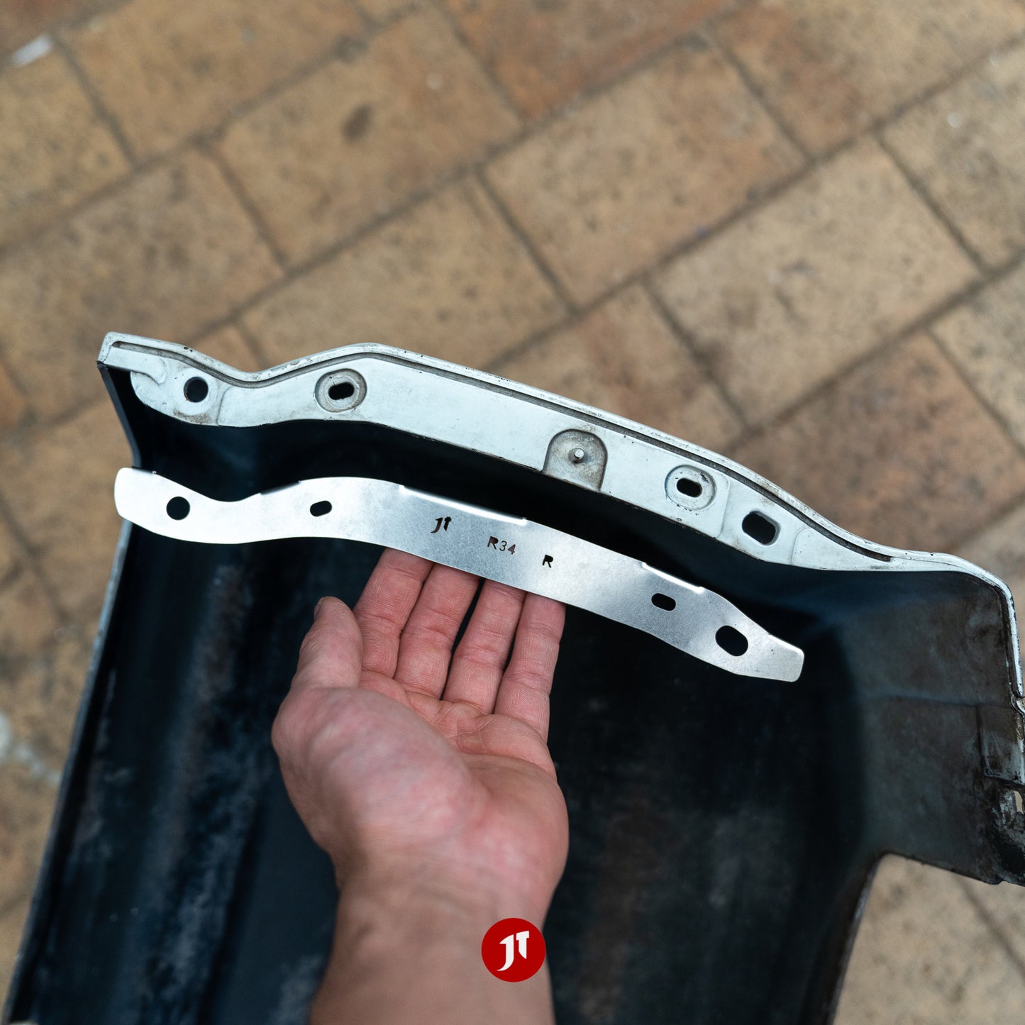 R34 GTT REAR Bumper Repair Plates (Pair)