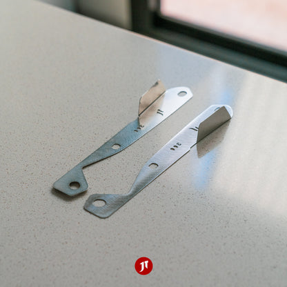 300ZX (Z32 1990–1996) Front Bumper Repair Plates - Pair