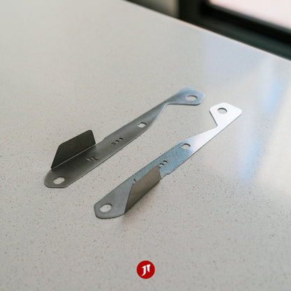 300ZX (Z32 1990–1996) Front Bumper Repair Plates - Pair