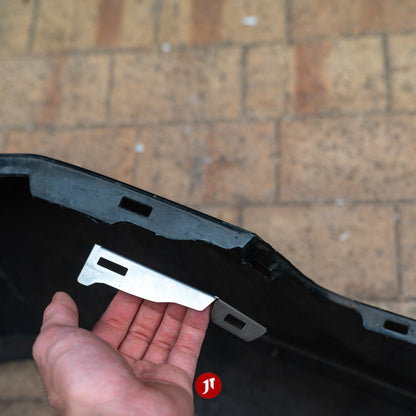 Caprice WM (2006–2017) REAR Bumper Repair Plates - Upper Section (Pair)