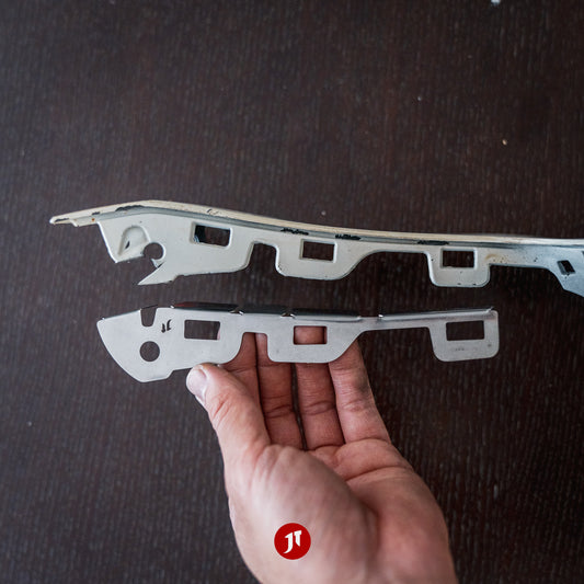 Audi A3/S3 (2013-2020) Front Bumper Repair Plates - Pair