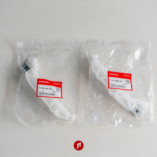 Genuine Honda Civic FD Front Bumper Side Retainer brackets - Pair