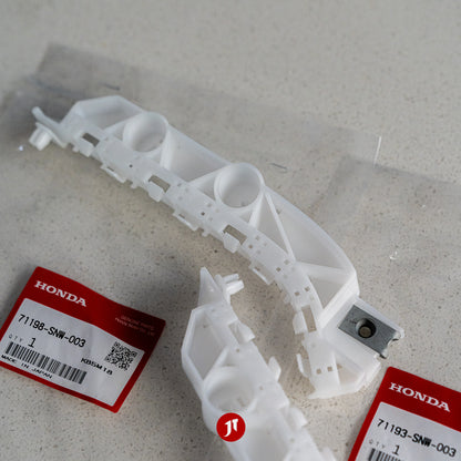Genuine Honda Civic FD Front Bumper Side Retainer brackets - Pair