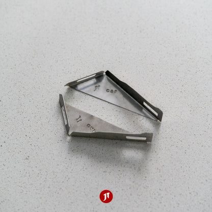 Caprice WM (2006–2017) REAR Bumper Repair Plates - Upper Section (Pair)