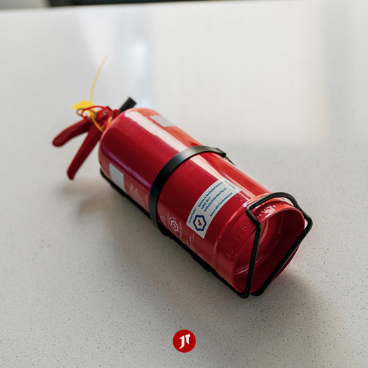 1kg Fire Extinguisher with Cage