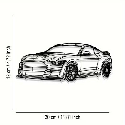 Ford Mustang Metal Wall Art