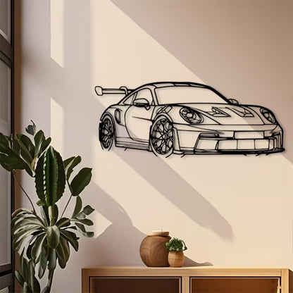 Porsche GT3 RS Metal Wall Art