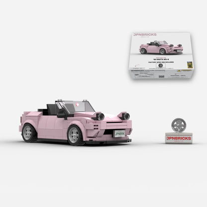 NA MX5 Brick Car Model - PINK