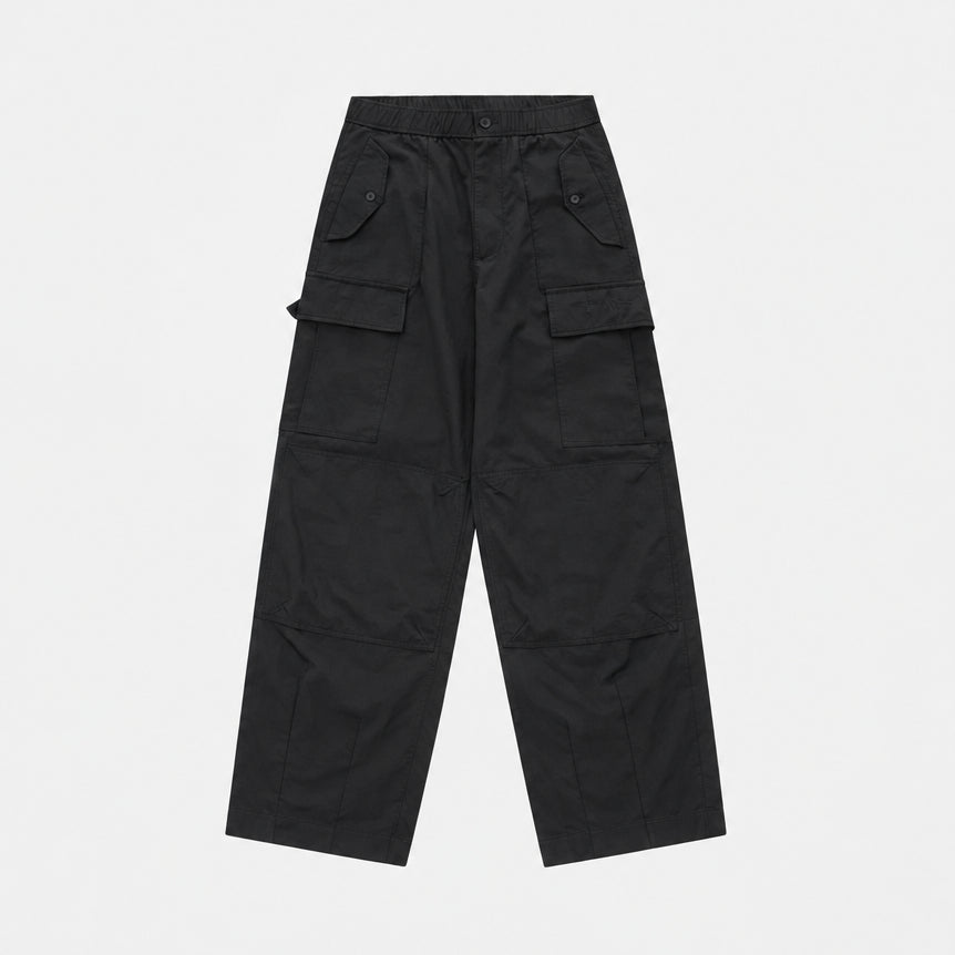 Pit Crew Cargo Pants - Black