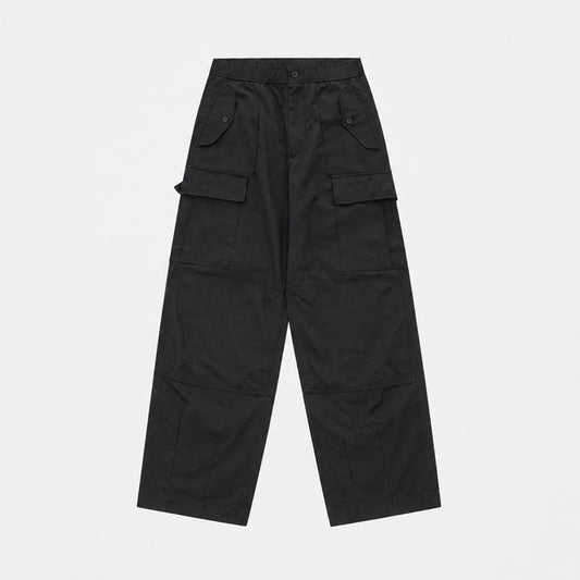 Pit Crew Cargo Pants - Black