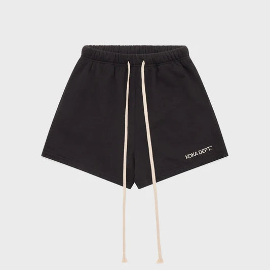 Premium Logo Shorts // BLACK