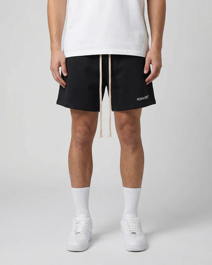Premium Logo Shorts // BLACK
