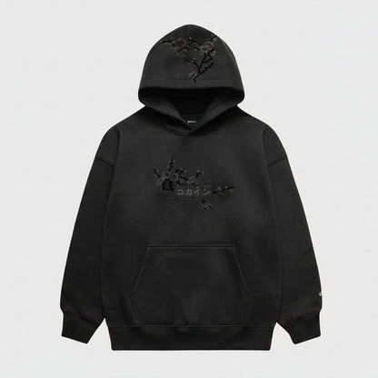 Black / Black Blossom V2 //// Hoodie