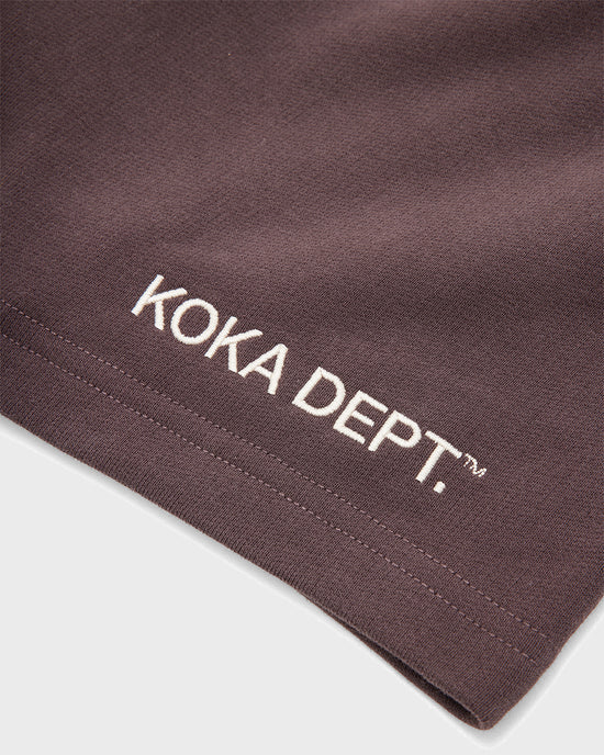 Premium Logo Shorts // MOCHA