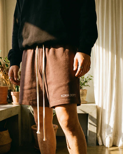 Premium Logo Shorts // MOCHA