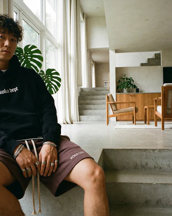 Premium Logo Shorts // MOCHA
