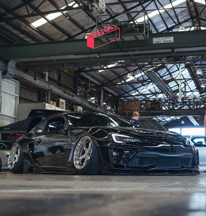 Stanced BRZ Brick Car Model