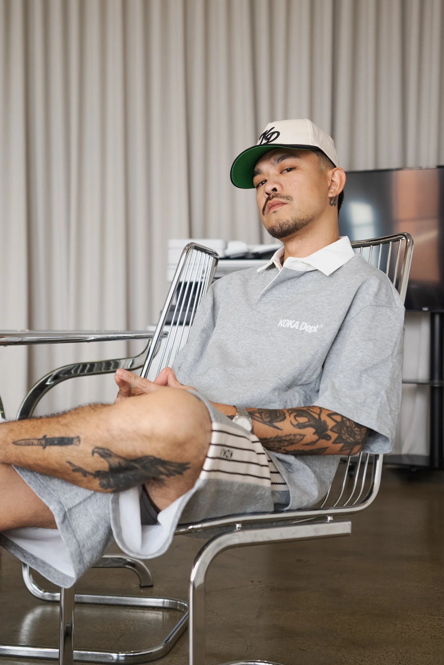 Logo Polo // Grey