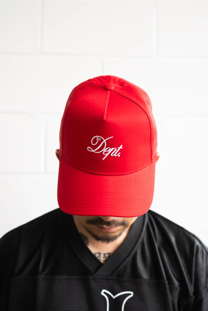 The Dept "A-Frame" Hat - Red