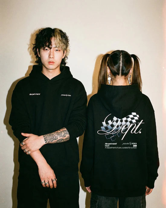 The Dept Hoodie // BLACK