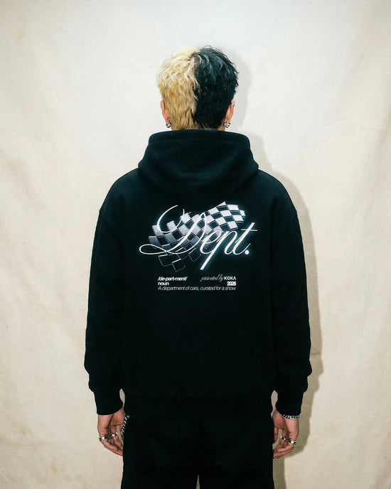 The Dept Hoodie // BLACK