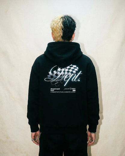 The Dept Hoodie // BLACK