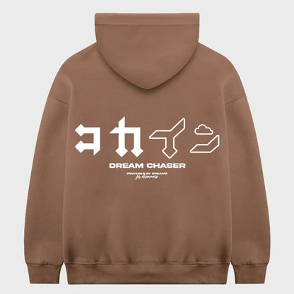 "Dream Chaser" Hoodie // Hojicha Latte