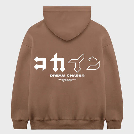 "Dream Chaser" Hoodie // Hojicha Latte