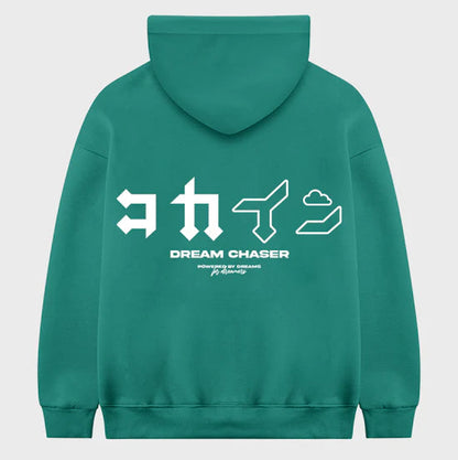 "Dream Chaser" Hoodie // Forest Green