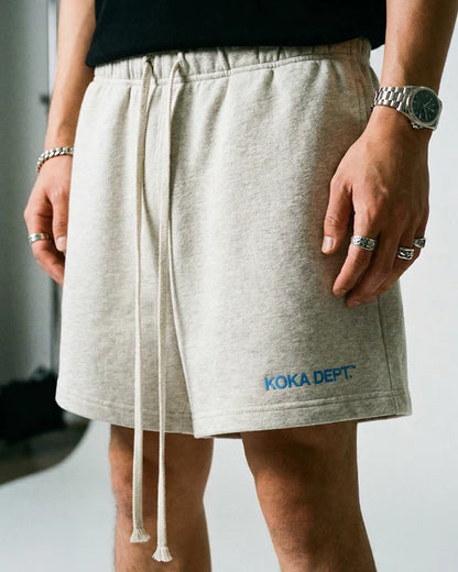 Premium Logo Shorts // GREY