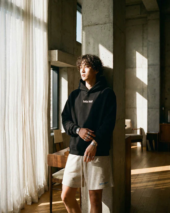 Premium Logo Shorts // GREY