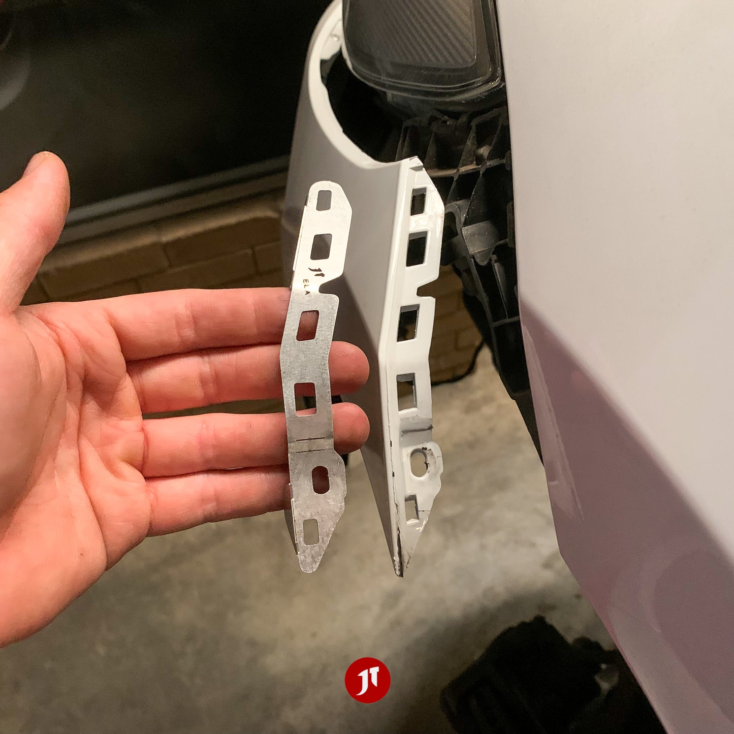 Hyundai Elantra (Gen 6, 2016–2020) Front Bumper Repair Plates - Pair