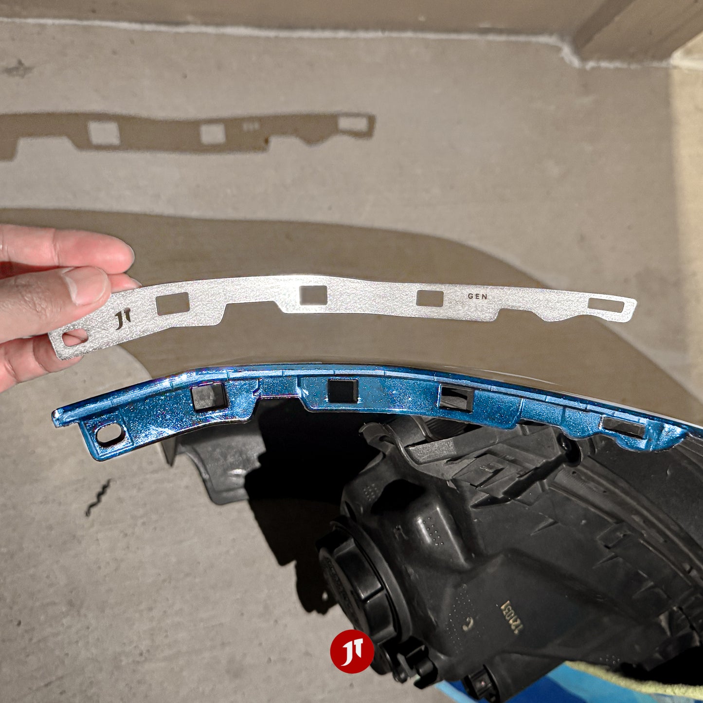 Genesis coupe 2010-2016 Front Bumper Repair Plates  - (Pair)