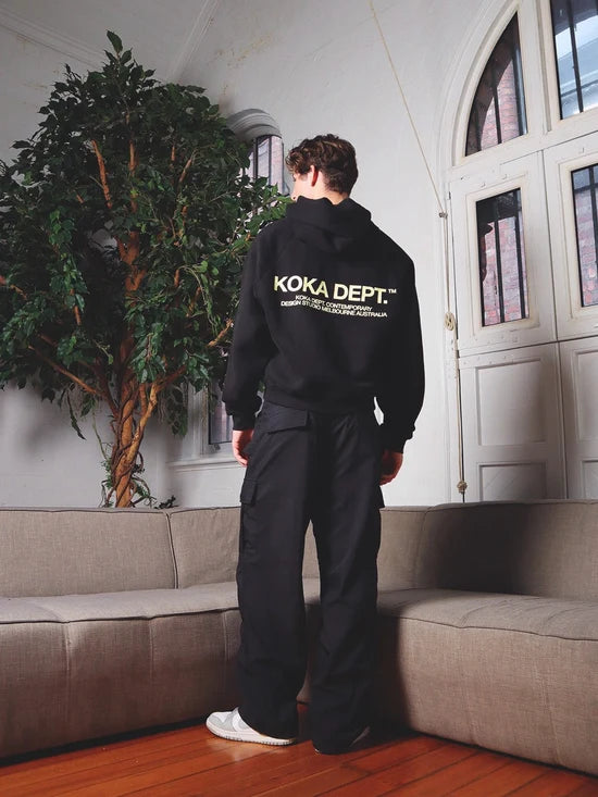 Pit Crew Cargo Pants - Black